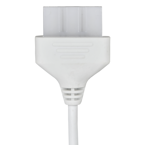 Кабель питания 1,5м белый для светильника светодиодного линейного 1010 IEK