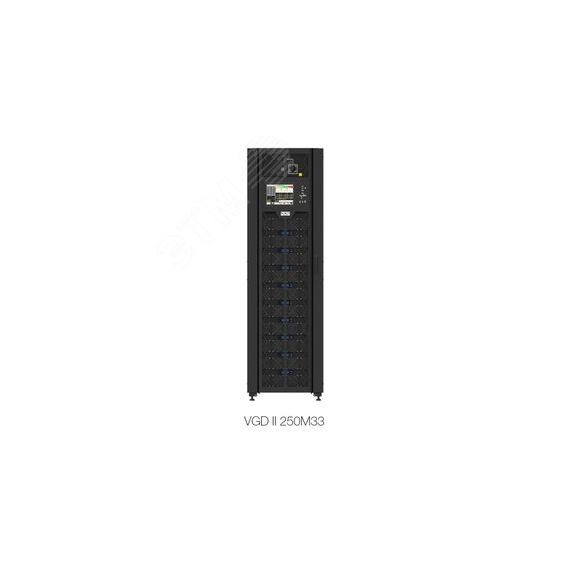 Источник бесперебойного питания Online Vanguard 300000 Ва/ 300000Вт 3/3 Tower 3 Фазы/ Нейтраль/ Заземление RS232 / RS485 / USB / Сухие контакты / Слот Powercom VGD-II-300M33 (50М)
