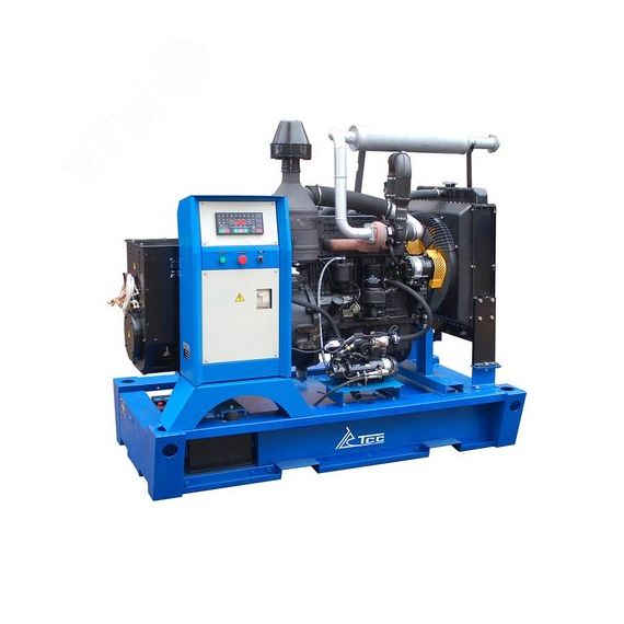 Генератор дизельный АД-50С-Т400-1РМ1, мощность 50 кВт, 3 фазный, напряжение 400В, двигатель ММЗ Д-246.3-153 генератор TSS-SA-50Контроллер SMARTGEN HGM ТСС 795