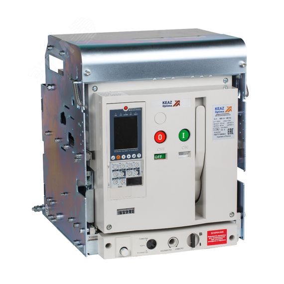 Выключатель автоматический OptiMat A-4000-S4-3P-100-D-MR8.1-BH-C2200-M2-P05-S1-06 КЭАЗ 334110