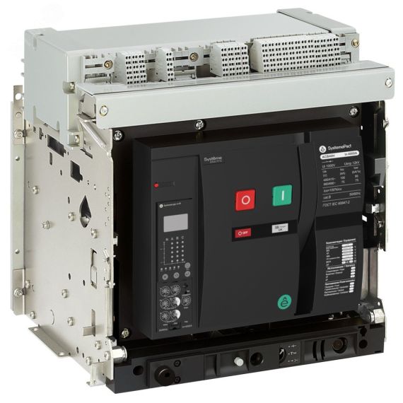 Автоматический выключатель воздушный ACB2 1000A 100KA 3P ВЫК, ГП 6.0H, 8NO+8NC MCH+XF+MX AC230V SE (Systeme) SPA40H103DHNN58H