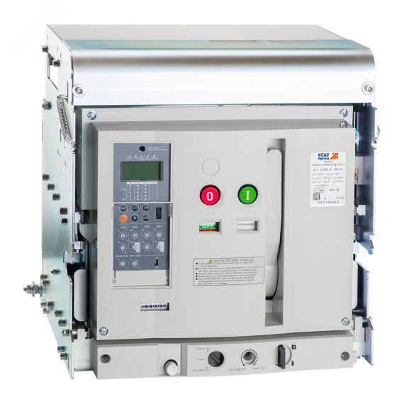 Выключатель автоматический OptiMat A-2500-S4-3P-100-D-MR8.0-BH-C2200-M2-P05-S1-06 КЭАЗ 333328