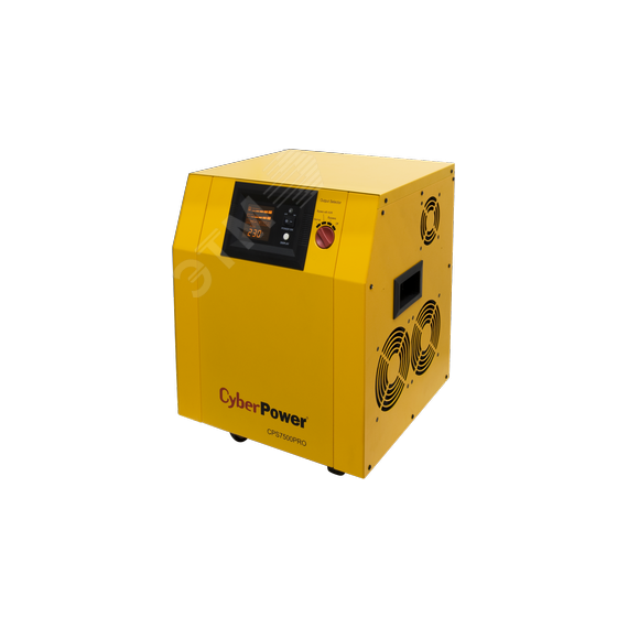 Источник бесперебойного питания UPS Online 8000VA/8000W USB/RS-232/Dry/EPO/SNMPslot/BM/ENV/RJ11/45/ВБМ (6 IEC С13 1 IEC C19 terminal) OL8KERTHD CyberP Cyberpower OL8KERTHD