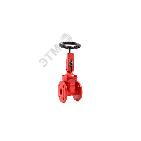 Задвижка с обрезиненным клином DN600 PN16 чугунная, фланцевая ADL KR14-600