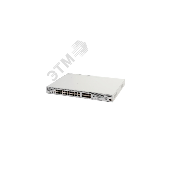 Маршрутизатор сервисный 12 портов 10/100/1000 Мб/с, 8хSFP+, 2xUSB 2.0, без БП ELTEX ESR-1200