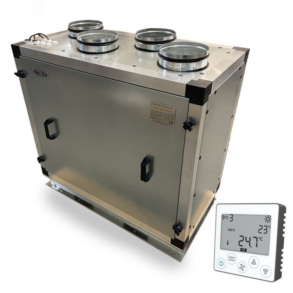 Установка вентиляционная приточно-вытяжная NoDe3-2700(50c)/RR.VEC(B310)W2 Naveka УН-00007466