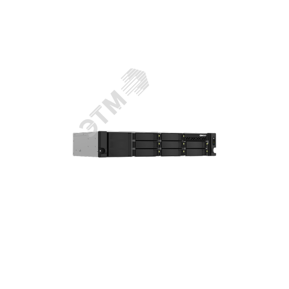 Сетевоое хранилище 8 отсеков 3,5''/2,5'', AMD Ryzen V1500B 2,2 ГГц, DDR4 QNAP TS-873AeU-RP-4G