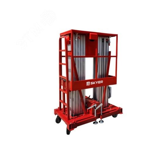 Подъемник телескопический, двухместный, высота подъема 8м, 220 В, GTWY8-200 AC SKYER GTWY8-200 AC