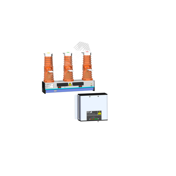 Выключатель вакуумный Optimat BB-10-20/1000-У2-430 с блоком управления Optimat BU-41-У2 КЭАЗ 282387