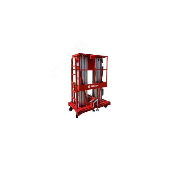 Подъемник телескопический, двухместный, высота подъема 8м, 220 В, GTWY8-200 AC SKYER GTWY8-200 AC