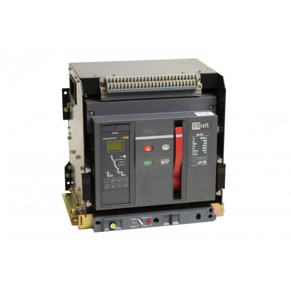 Выключатель автоматический трехполюсный 3200А 80кА воздушный выкатной SE (Dekraft) 21747DEK