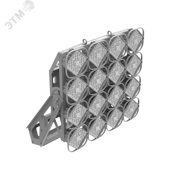 Светильник светодиодный ДПП-1120Вт 5700К AirQub Sport TV DMX-RDM 20 град. Вартон V1-P0-703X5-04R19-65K1257