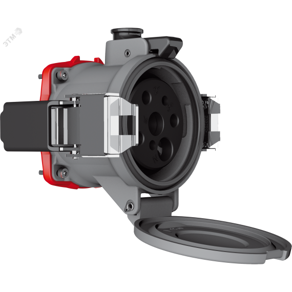 Механизм розетки 400A, 380-440V, 3Р+Е+2 доп.      контакта IP67, DS4 Marechal 3944013