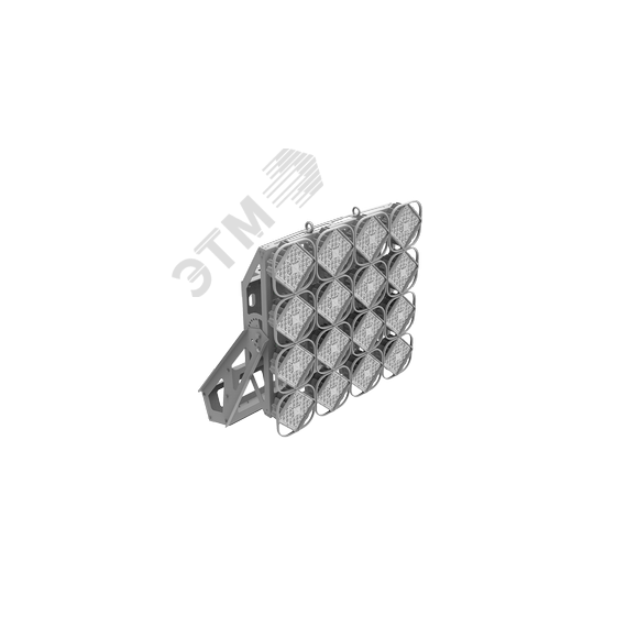 Светильник светодиодный ДПП-1120Вт 4000К AirQub Sport DMX-RDM 60 град. Вартон V1-P1-703X5-04R07-65K1240