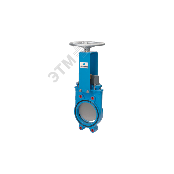 Затвор шиберный (нож) EB-01-450-HW (N)-E DN 450 PN 5 м/ф EPDM штурвал ADL BB01I539444