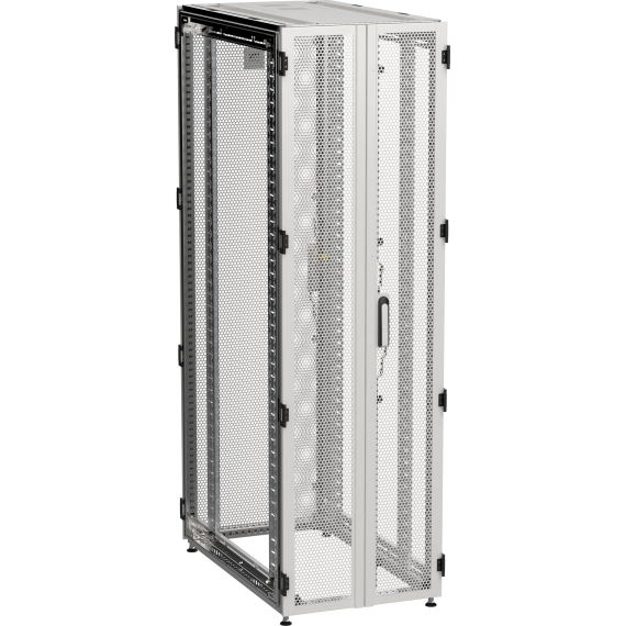 ITK by ZPAS Шкаф серверный 19" 47U 600х1000мм двухстворчатые перфорированные двери серый РФ