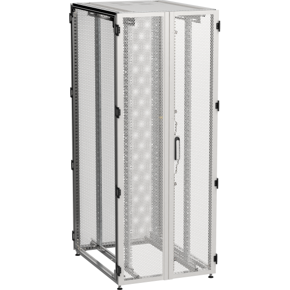 ITK by ZPAS Шкаф серверный 19" 47U 800х1200мм двухстворчатые перфорированные двери серый РФ