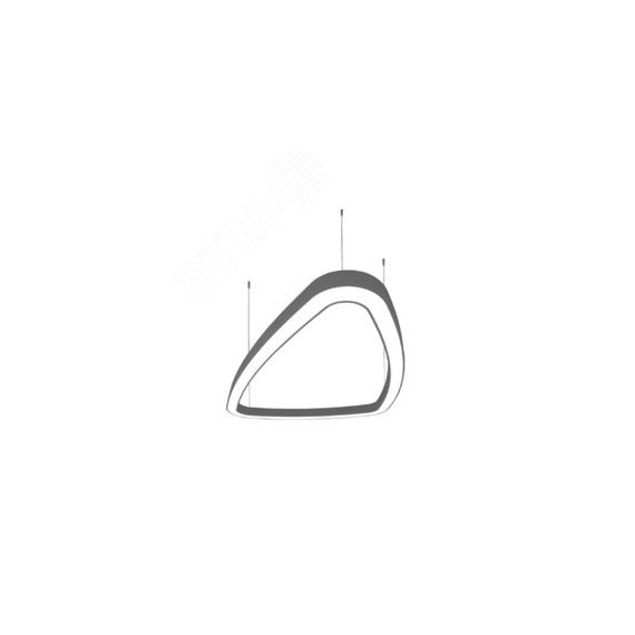 Светильник CYCLE TRIO P LED 1500/1200 4000K km Световые Технологии 1101500230