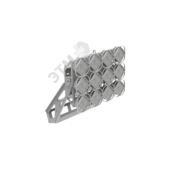 Светильник светодиодный ДПП-850Вт 5000К AirQub Sport DMX-RDM 30 град. Вартон V1-P1-703X4-04R02-6585050