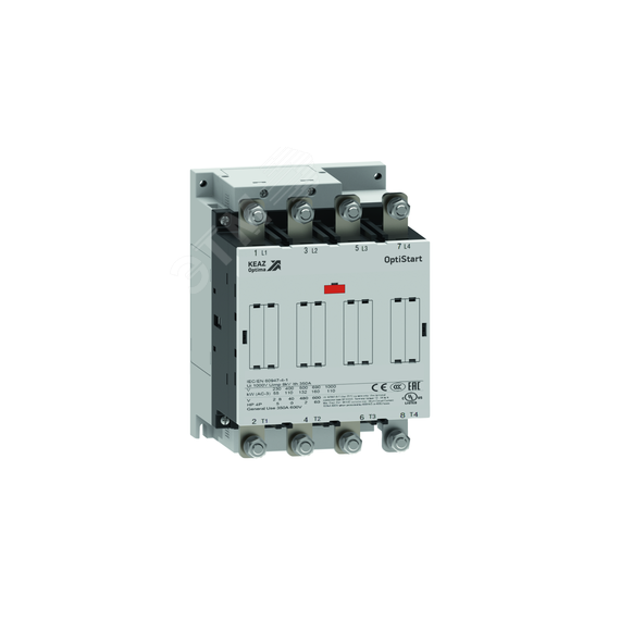 Контактор OptiStart K-AF-330-40-00-E024 с катушкой AC/DC с электронным управлением КЭАЗ 370935