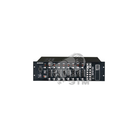 Аудиоконтроллер матричный 8x8 питание 220/24В Inter-M PX-8000D