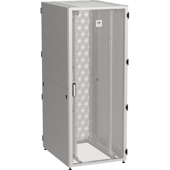 ITK by ZPAS Шкаф серверный 19" 47U 800х1200мм одностворчатые перфорированные двери серый РФ