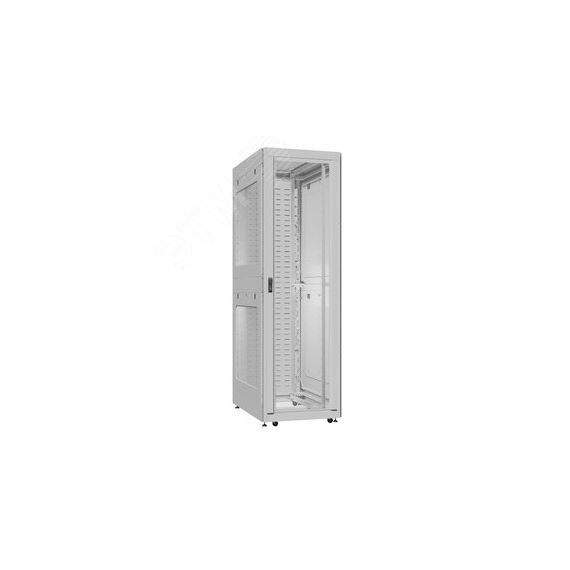 Шкаф серверный 52U 800х1200 передняя дверь: двустворчатая глухой металл IP51. задняя дверь: протект IP41. боковые панели: перфорированные. цвет: серый SYSMATRIX EX 8252.7562