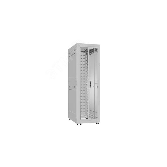 Шкаф серверный 52U 800х1200 передняя дверь: двустворчатая перфорированная IP20. задняя дверь: протект IP41. боковые панели: глухой металл. цвет: серый SYSMATRIX EX 8252.7461