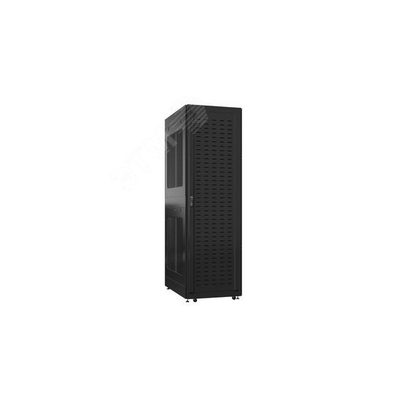 Шкаф серверный 52U 800х1200 передняя дверь: протект IP41. задняя дверь: одностворчатая перфорированная IP20. боковые панели: перфорированные. цвет: че SYSMATRIX EX 8252.9632
