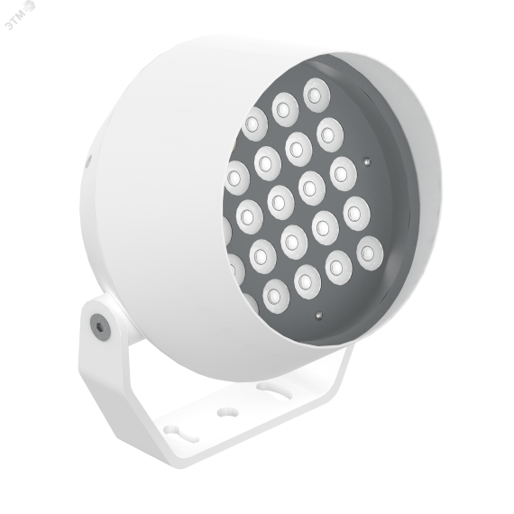 Светильник светодиодный ДПУ-200Вт RGBW IP66 30 гр. Frieze XL DMX Белый Вартон V1-G1-01444-04L02-66200XX
