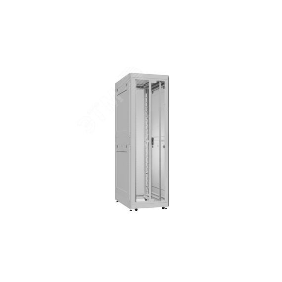 Шкаф серверный 52U 800х1200 передняя дверь: двустворчатая перфорированная IP20. задняя дверь: одностворчатая глухой металл IP51. боковые панели: глухо SYSMATRIX EX 8252.7421
