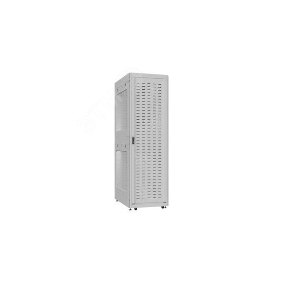 Шкаф серверный 52U 800х1000 передняя дверь: протект IP41. задняя дверь: протект IP41. боковые панели: перфорированные. цвет: серый RAL7035  SYSMATRIX EX 8052.7662