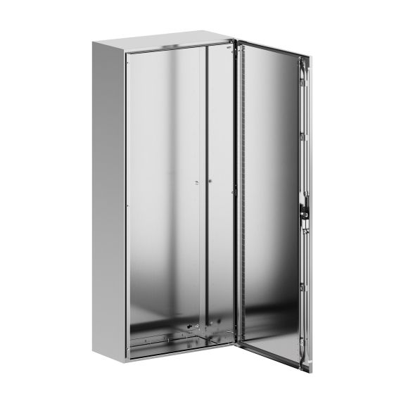 Корпус навесной STH с М/П из нержавеющей cтали AISI316 ВxШxГ 1400x600x300 мм, с фланцем, IP66