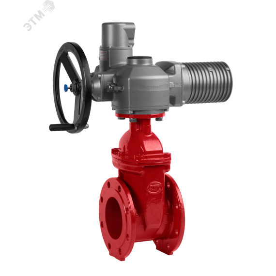 задвижка с обрезиненным клином высокопрочный чугун sa kr15-080. с электроприводом sa07.6, 380 в dn 80 pn 16 ф/ф ADL FG01B150007