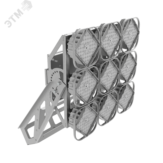 Светильник светодиодный ДПП-640Вт 4000К AirQub Sport DMX-RDM 20 град. Вартон V1-P1-703X3-04R19-6564040