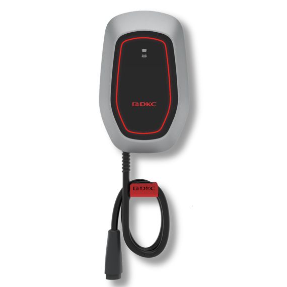 Зарядная станция переменного тока (AC) - EOS Charge 7,4kW T2C с кабелем5m - RFID- WiFi - LAN -  MID