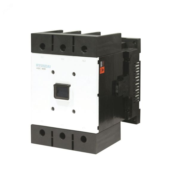 Магнитный контактор HGC800 22NS F220 800А 440 кВт при АС3 (380-440В) кат. 100-240В АC 110-220 DC 2НО+2НЗ Hyundai 13.01.01.000560