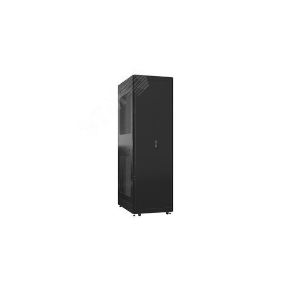 Шкаф серверный 42U 800х1200 передняя дверь: одностворчатая перфорированная IP20. задняя дверь: двустворчатая глухой металл IP51. боковые панели: перфо SYSMATRIX EX 8242.9352