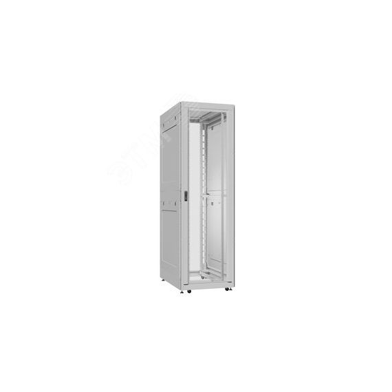 Шкаф серверный 52U 800х1200 передняя дверь: двустворчатая глухой металл IP51. задняя дверь: без. боковые панели: глухой металл. цвет: серый RAL7035  SYSMATRIX EX 8252.7501