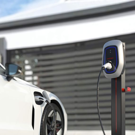 Зарядная станция переменного тока (AC) - EOS Charge 22kW T2C с кабелем -RFID -WiFi - LAN