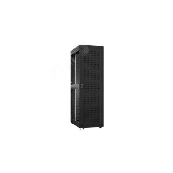 Шкаф серверный 52U 800х1200 передняя дверь: протект IP41. задняя дверь: протект IP41. боковые панели: без. цвет: черный RAL9005  SYSMATRIX EX 8252.9660