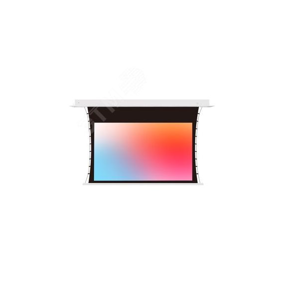 Экран электроприводной 82'' Master Recessed Tensioned, 16:9, Matte White Lumien LMRTC-100101