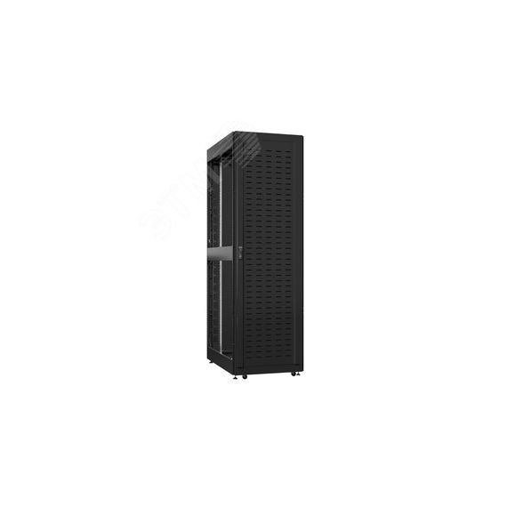 Шкаф серверный 52U 800х1200 передняя дверь: протект IP41. задняя дверь: одностворчатая перфорированная IP20. боковые панели: без. цвет: черный RAL9005 SYSMATRIX EX 8252.9630