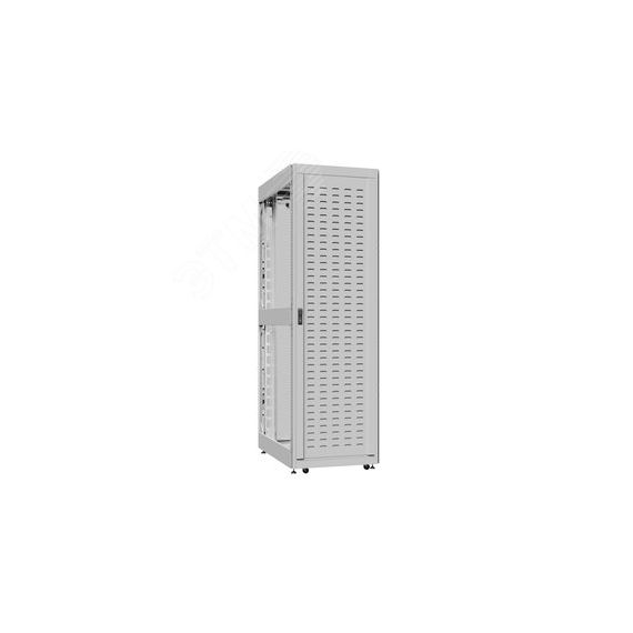 Шкаф серверный 52U 800х1200 передняя дверь: протект IP41. задняя дверь: одностворчатая перфорированная IP20. боковые панели: без. цвет: серый RAL7035  SYSMATRIX EX 8252.7630