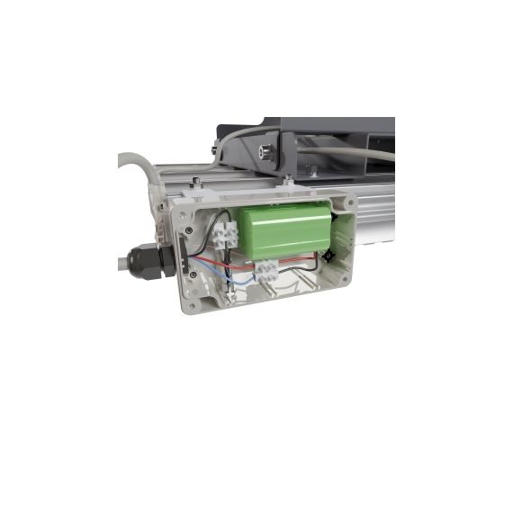 На корпусе БАП выведен световой индикатор и кнопка проверки работоспособности