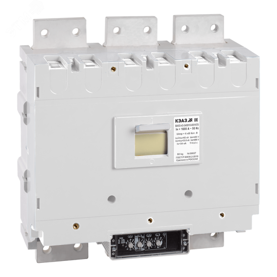 Выключатель автоматический ВА53-43-340010-1600А-690AC-ОМ4-РЕГ КЭАЗ 233760