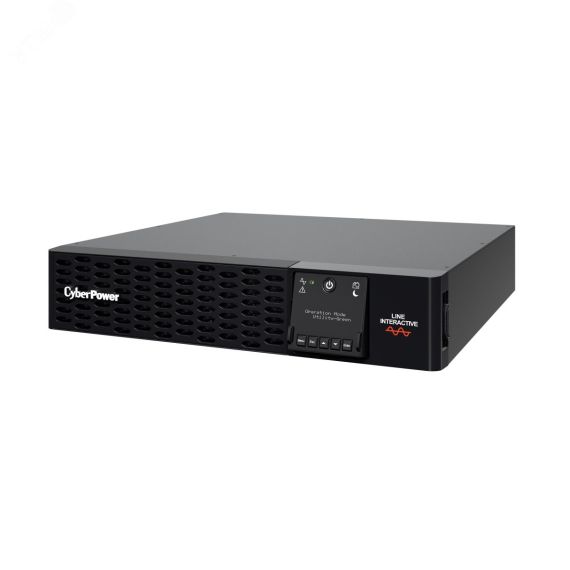 Источник бесперебойного питания line-interactive PRIII RT NEW 1000Ва/1000Вт фазы 1/1 6 мин Rack IEC С12 USB, SNMP Cyberpower PR1000ERTXL2U