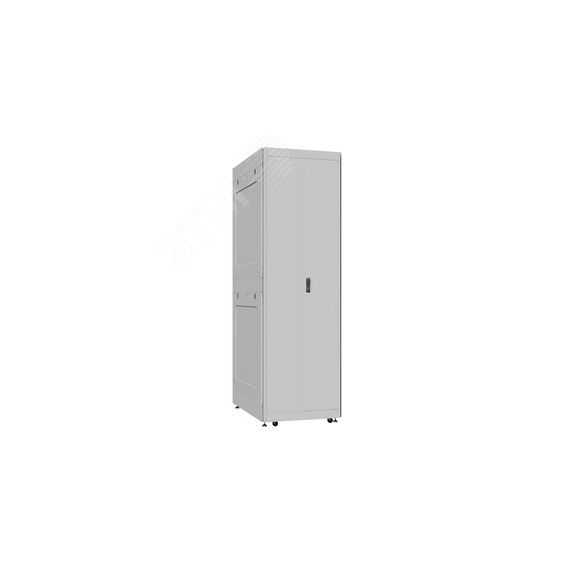 Шкаф серверный 42U 800х1000 передняя дверь: одностворчатая перфорированная IP20. задняя дверь: без. боковые панели: глухой металл. цвет: серый RAL7035 SYSMATRIX EX 8042.7301