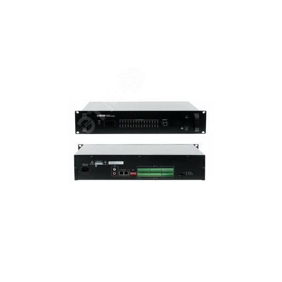 Интерфейс аварийного сигнала с блоком сообщений (до 99), 30 зон, 2U Roxton IP-A6223A