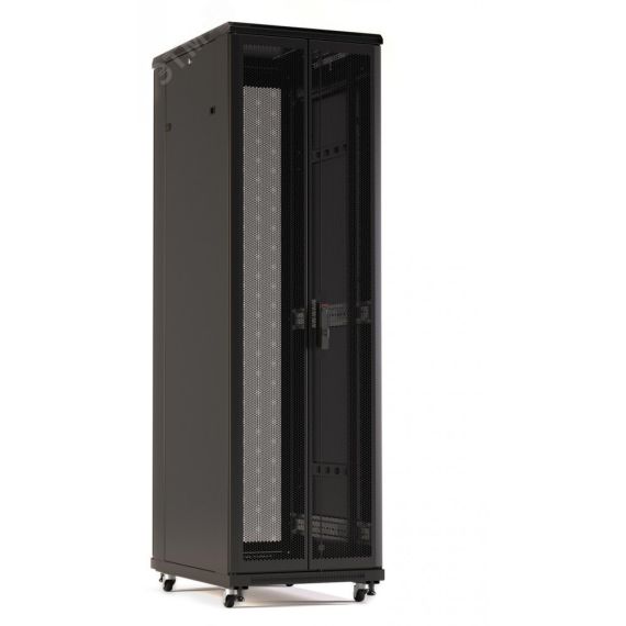 Шкаф напольный 19-дюймовый 42U 2055x800х1200 мм (ВхШхГ) Hyperline TTR-4282-DD-RAL9005